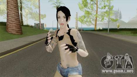 Rock Girl Skin para GTA San Andreas