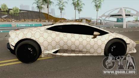 Lamborghini Huracan 2014 (Gucci Style) para GTA San Andreas