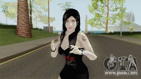 Metal Girl Skin para GTA San Andreas