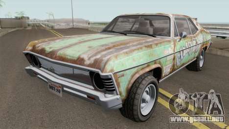 Declasse Vamos GTA V para GTA San Andreas