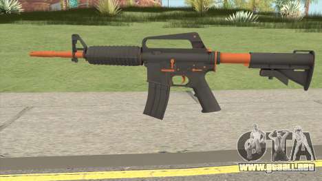 CS:GO M4A1 (Orange Accents Skin) para GTA San Andreas