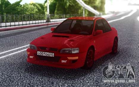 Subaru Impreza 22B GC8 para GTA San Andreas