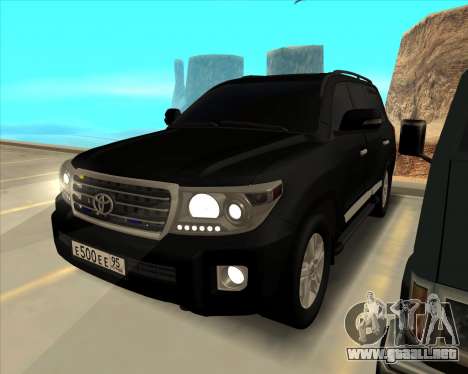 Toyota Land Cruiser 200 2013 para GTA San Andreas