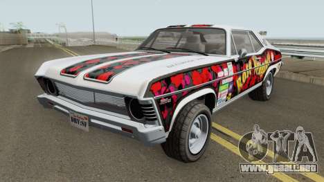 Declasse Vamos GTA V para GTA San Andreas