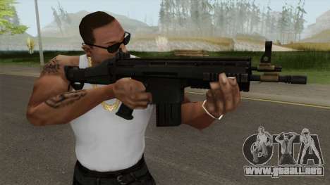 Battlefield 3 SCAR-H para GTA San Andreas