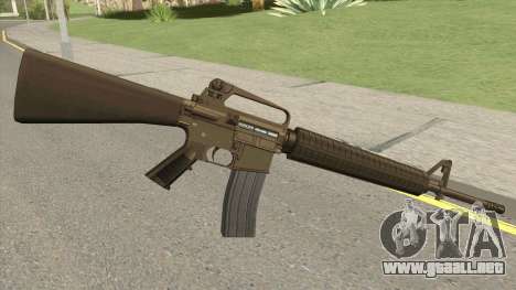 M16A2 Full Desert Camo (Ext Mag) para GTA San Andreas