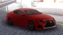 Lexus RC F Red para GTA San Andreas