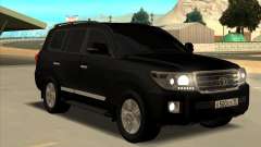 Toyota Land Cruiser 200 2013 Black para GTA San Andreas