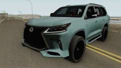 Lexus LX570 Black Edtion 2019 para GTA San Andreas