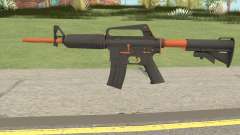 CS:GO M4A1 (Orange Accents Skin) para GTA San Andreas