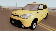 Kia Soul 2015 Taxi Colombiano para GTA San Andreas