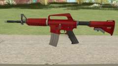 CS:GO M4A1 (Red Skin) para GTA San Andreas