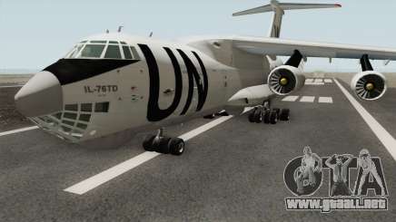 Ilyushin Il-76TD United Nations para GTA San Andreas