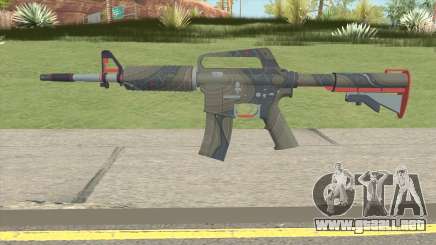 CS:GO M4A1 (Brifing Skin) para GTA San Andreas