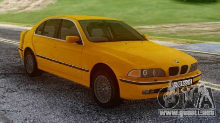 BMW E39 530d Yellow para GTA San Andreas