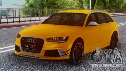 Audi RS6 Welow para GTA San Andreas