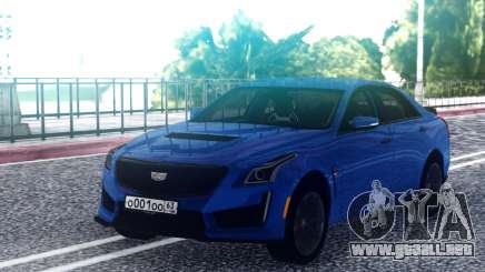 Cadillac CTS-V Blue para GTA San Andreas