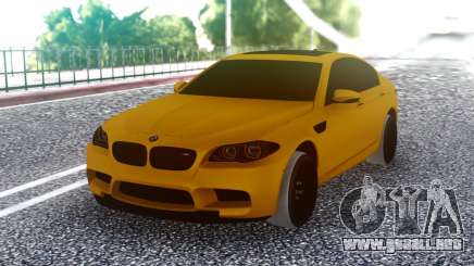 BMW M5 F10 Orange para GTA San Andreas