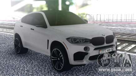 BMW X6 White para GTA San Andreas