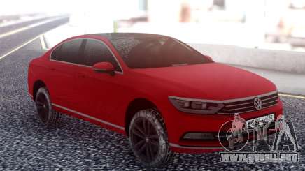 Volkswagen Passat B8 Red para GTA San Andreas