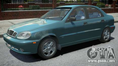 Daewoo Lanos Sedan 1999 para GTA 4