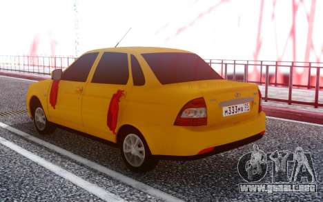 VAZ 2170 Herido para GTA San Andreas