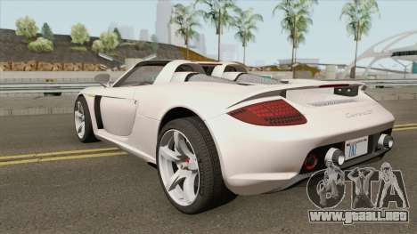 Porsche Carrera GT 2003 para GTA San Andreas