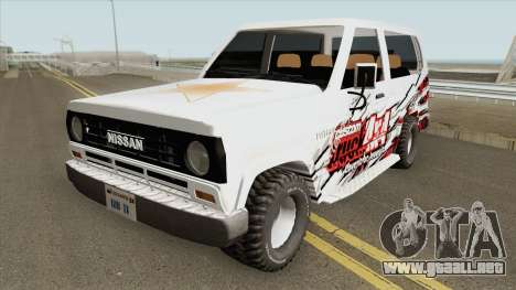 Nissan Patrol 160 (1980) para GTA San Andreas