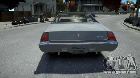 Chevrolet Monte Carlo 1973 para GTA 4