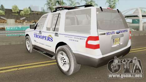 Ford Expedition 2008 (Alaska State Trooper) para GTA San Andreas