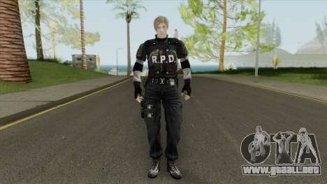 Leon RE 2 Remake (Classic Outfit) Meshmod para GTA San Andreas