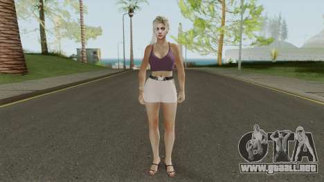 Jill Valentine Casual V1 para GTA San Andreas