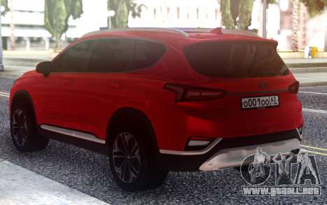 Hyundai Santa Fe FIX RED para GTA San Andreas