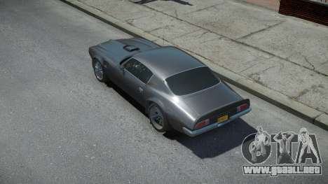 Pontiac Trans Am 1970 para GTA 4