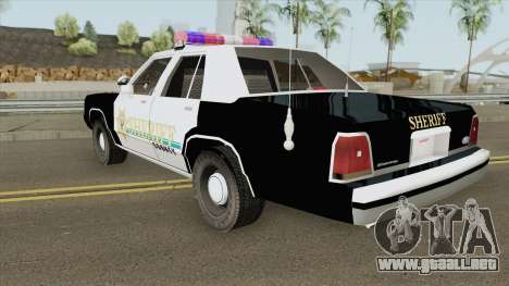 Sheriff Car RE:2 Remake para GTA San Andreas