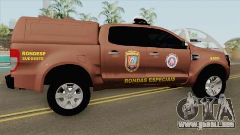 Ford Ranger 2017 Rondesp Sudoeste para GTA San Andreas