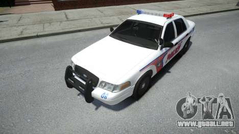 Ford Crown Victoria Woodville Police 2011 para GTA 4