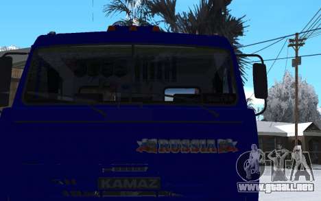 KamAZ 54115 INVIERNO para GTA San Andreas