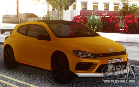 Volkswagen Scirocco GT Yellow para GTA San Andreas