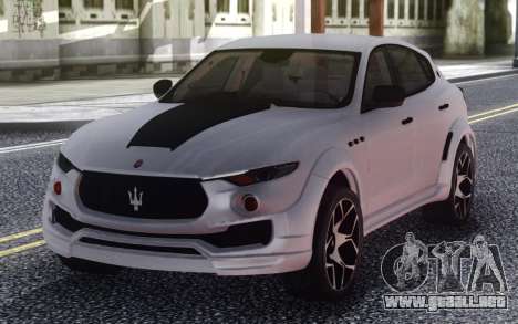 Maserati Levante Novitec para GTA San Andreas