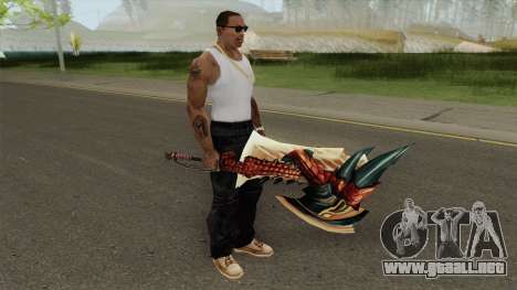 Monster Hunter Weapon V4 para GTA San Andreas