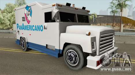 Camion Panamericano (Securicar) SA Style para GTA San Andreas