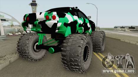 Nissan Skyline R32 Monster Truck Camo para GTA San Andreas