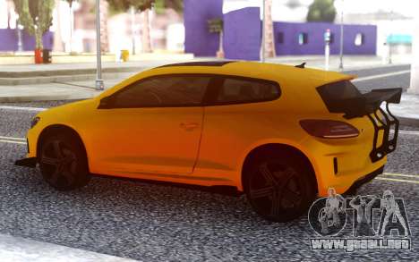 Volkswagen Scirocco GT Yellow para GTA San Andreas