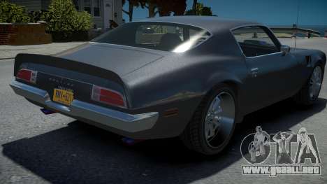 Pontiac Trans Am 1970 para GTA 4