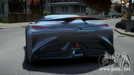 Infiniti Vision Gran Turismo 2014 para GTA 4