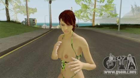 Quiet from Metal Gear Reskinned para GTA San Andreas