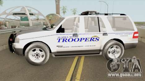 Ford Expedition 2008 (Alaska State Trooper) para GTA San Andreas