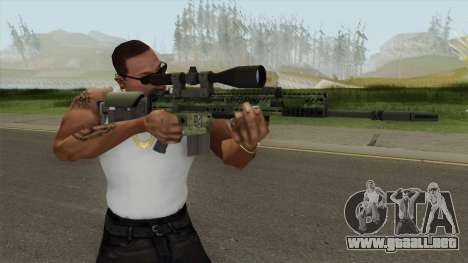 CS-GO SCAR-20 (Peacemaker Skin) para GTA San Andreas