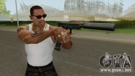 Contract Wars Glock 18 Extended Suppressed para GTA San Andreas